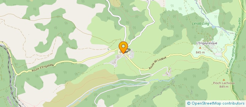 localisation de l'entreprise GROUPEMENT FORESTIER DE BEAUCROZE  JONCELS