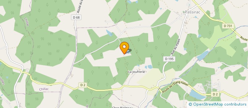localisation de l'entreprise GROUPEMENT FORESTIER DE BELVAU à PASSIRAC