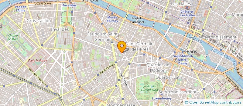 localisation de l'entreprise GROUPEMENT FORESTIER DE BOIS LEVEQUE  PARIS