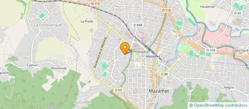 localisation de l'entreprise GROUPEMENT FORESTIER DE BORIE NEUVE à AIGUEFONDE