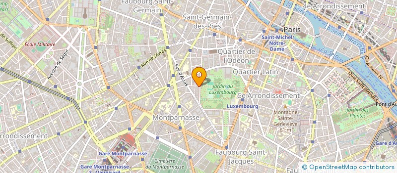 localisation de l'entreprise GROUPEMENT FORESTIER DE BOUTONNET à PARIS