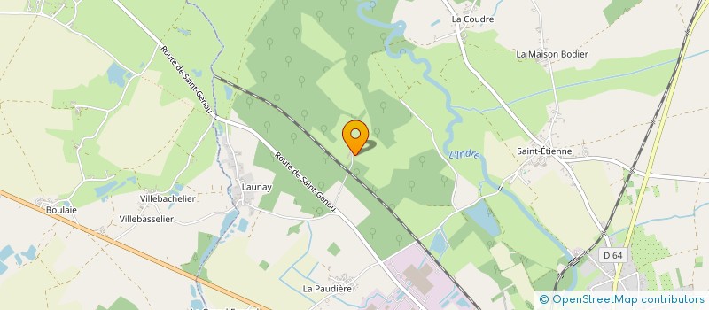 localisation de l'entreprise GROUPEMENT FORESTIER DE BRAY à BUZANCAIS