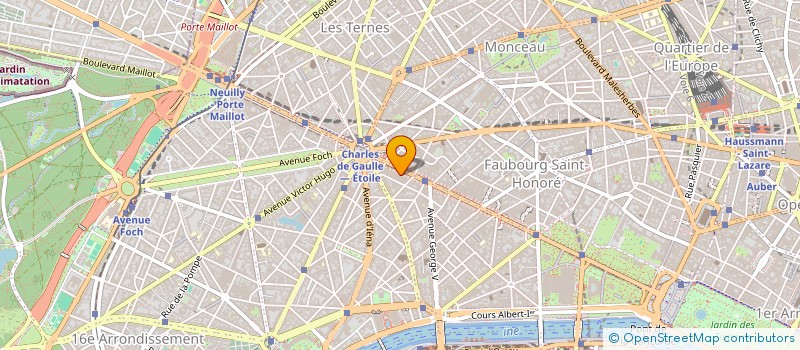 localisation de l'entreprise GROUPEMENT FORESTIER DE BRICQUEBEC à PARIS