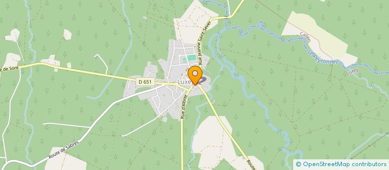 localisation de l'entreprise GROUPEMENT FORESTIER DE BROUSTIC  BORDEAUX