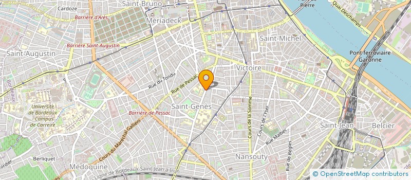 localisation de l'entreprise GROUPEMENT FORESTIER DE BRUIX à BORDEAUX