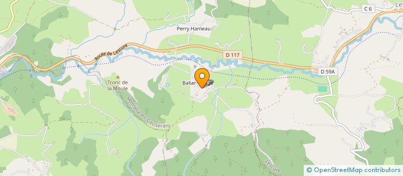 localisation de l'entreprise GROUPEMENT FORESTIER DE CAMPIOLAS à MONTJOIE-EN-COUSERANS