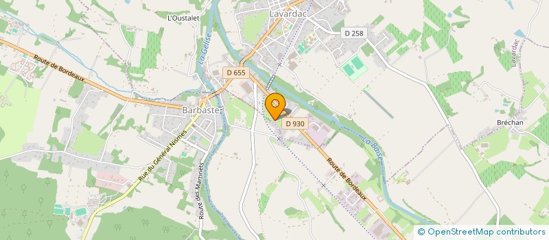 localisation de l'entreprise GROUPEMENT FORESTIER DE CANTE CIGALE  LAVARDAC