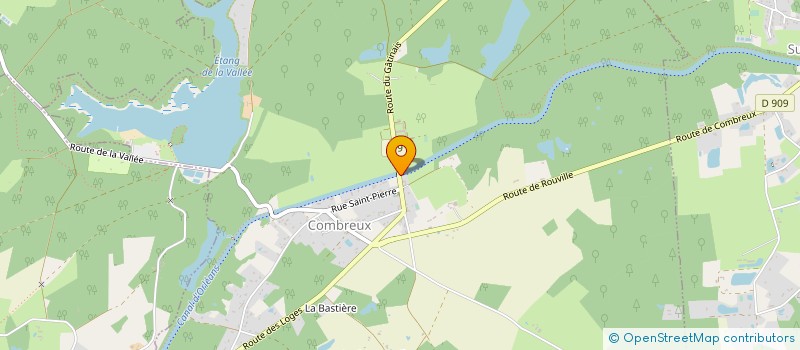localisation de l'entreprise GROUPEMENT FORESTIER DE CENTIMAISON à COMBREUX