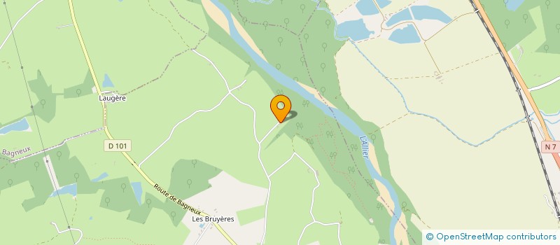 localisation de l'entreprise GROUPEMENT FORESTIER DE CHAMPLOUE  MONTILLY