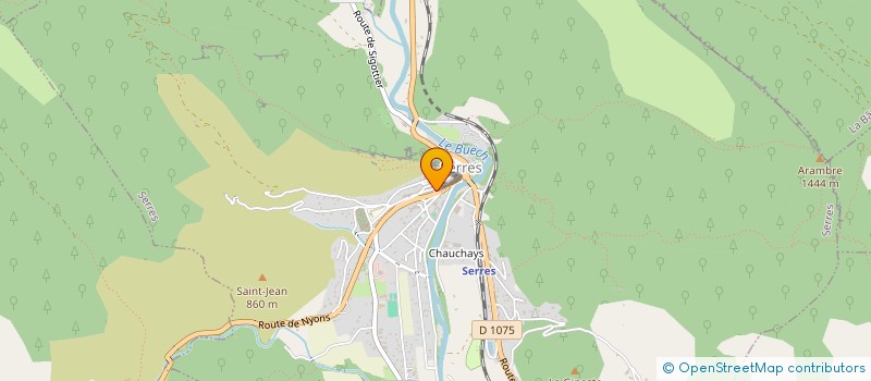 localisation de l'entreprise GROUPEMENT FORESTIER DE CHANTELOUBE  MONTCLUS