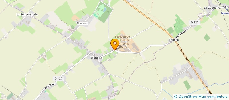 localisation de l'entreprise GROUPEMENT FORESTIER DE CHAPELLE DES BOIS  CAPPELLE-EN-PEVELE