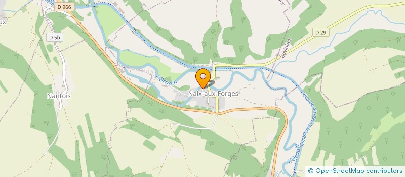 localisation de l'entreprise GROUPEMENT FORESTIER DE CHARMOIS à FOUCHERES AUX BOIS