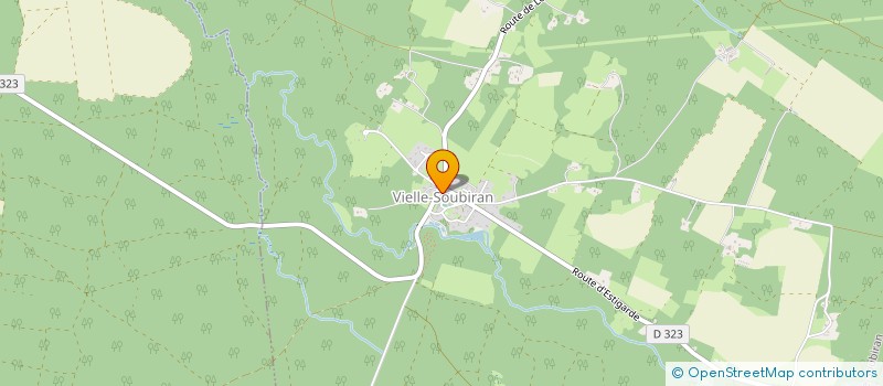 localisation de l'entreprise GROUPEMENT FORESTIER DE CROUSIC  LOSSE