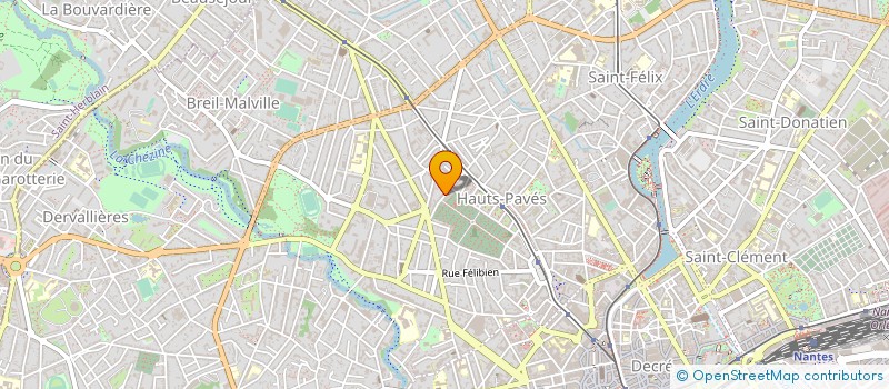 localisation de l'entreprise GROUPEMENT FORESTIER DE DAMEREY à NANTES