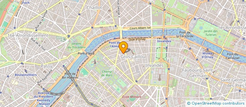localisation de l'entreprise GROUPEMENT FORESTIER DE DELORT à PARIS