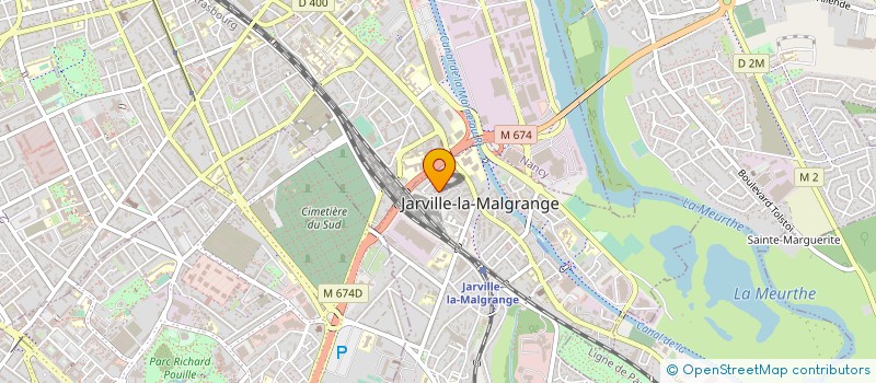 localisation de l'entreprise GROUPEMENT FORESTIER DE FEBVREL SUD  JARVILLE-LA-MALGRANGE