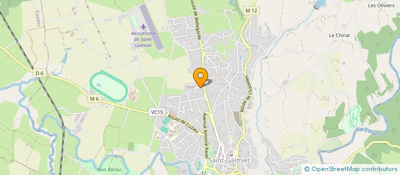 localisation de l'entreprise GROUPEMENT FORESTIER DE FONTFREDE  L'HOPITAL-LE-GRAND