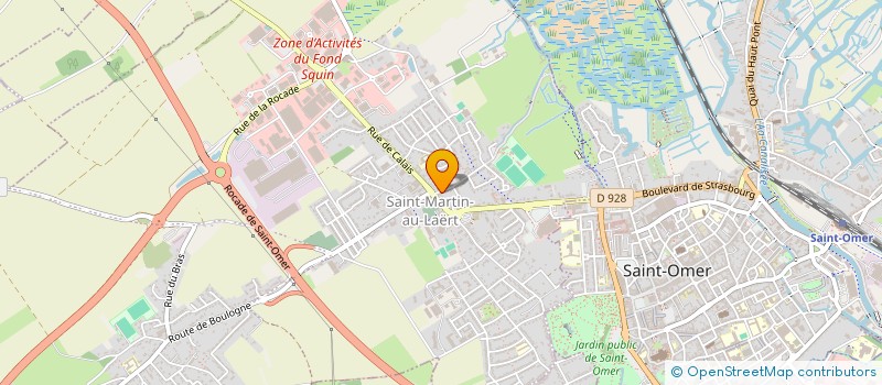 localisation de l'entreprise GROUPEMENT FORESTIER DE FORET DU BOIS RENARD  SALPERWICK