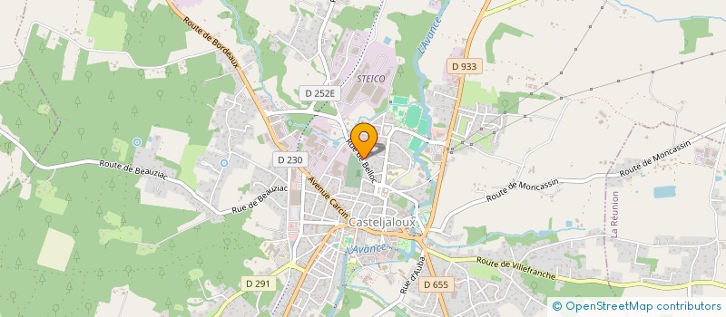 localisation de l'entreprise GROUPEMENT FORESTIER DE GAGNE PAIN à CASTELJALOUX