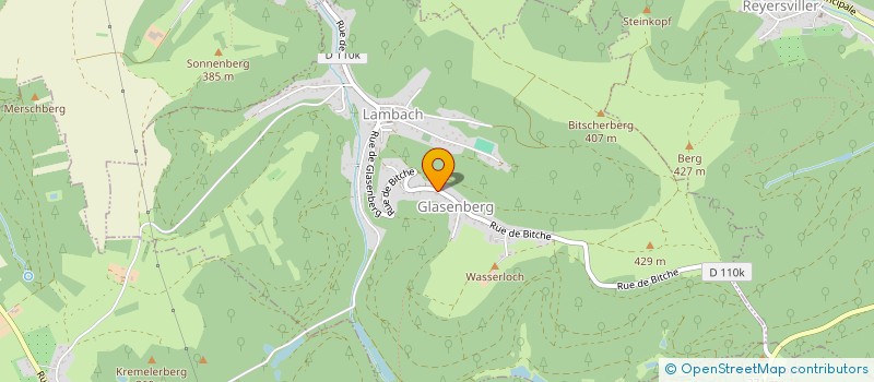 localisation de l'entreprise GROUPEMENT FORESTIER DE GLASENBERG  LAMBACH