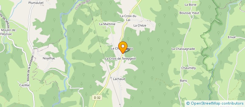 localisation de l'entreprise GROUPEMENT FORESTIER DE JAURIE  CASTILLON-DU-GARD