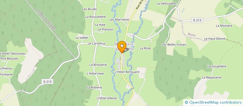 localisation de l'entreprise GROUPEMENT FORESTIER DE JOS à LONGNY LES VILLAGES