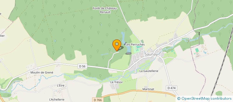 localisation de l'entreprise GROUPEMENT FORESTIER DE JUNIE  SAUNAY