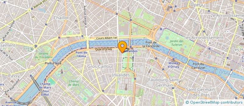 localisation de l'entreprise GROUPEMENT FORESTIER DE KEROULLAIRE à PARIS