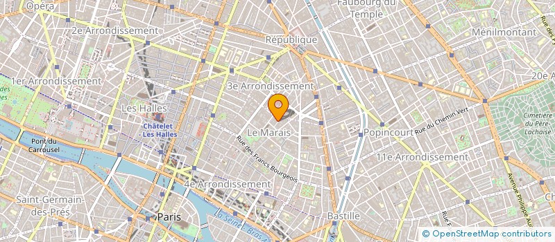 localisation de l'entreprise GROUPEMENT FORESTIER DE L'EPINAY à PARIS