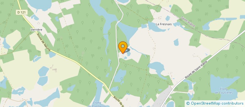 localisation de l'entreprise GROUPEMENT FORESTIER DE L'ETOILE  MARCILLY EN GAULT