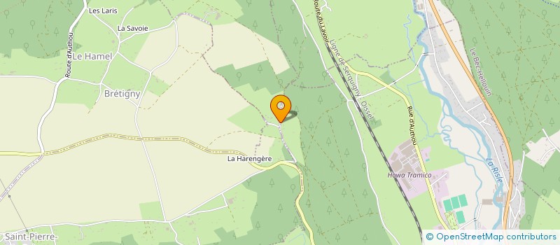 localisation de l'entreprise GROUPEMENT FORESTIER DE L'ETOILE  SAINT-PIERRE-DE-SALERNE