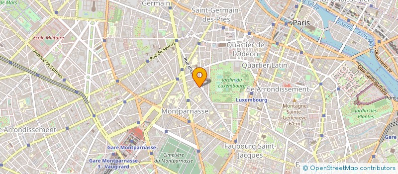 localisation de l'entreprise GROUPEMENT FORESTIER DE L'EVENTARD à PARIS