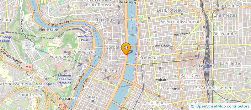 localisation de l'entreprise GROUPEMENT FORESTIER DE L'ILE VAUBAN  LYON