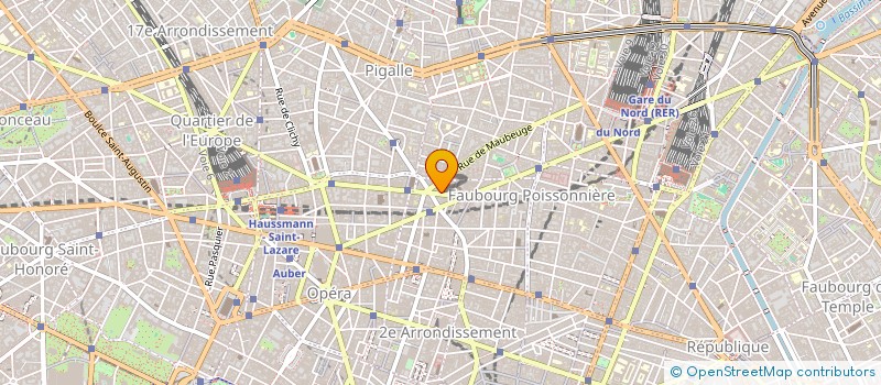 localisation de l'entreprise GROUPEMENT FORESTIER DE L'OMBREE à PARIS