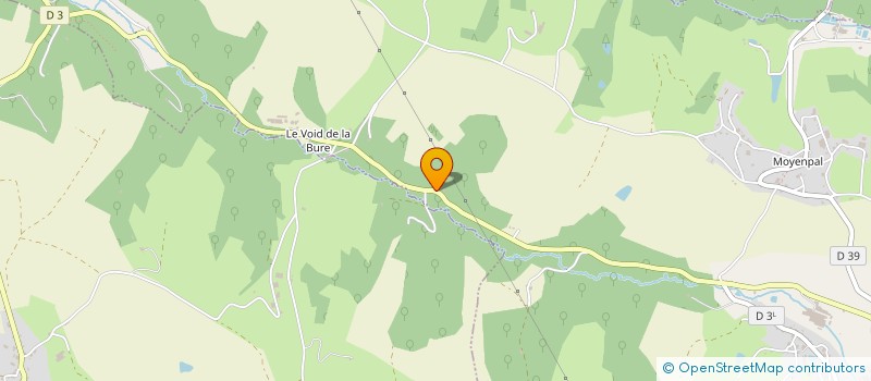 localisation de l'entreprise GROUPEMENT FORESTIER DE L'OURS  XERTIGNY