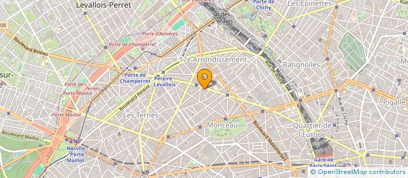localisation de l'entreprise GROUPEMENT FORESTIER DE LA BASSE à COURBEVOIE