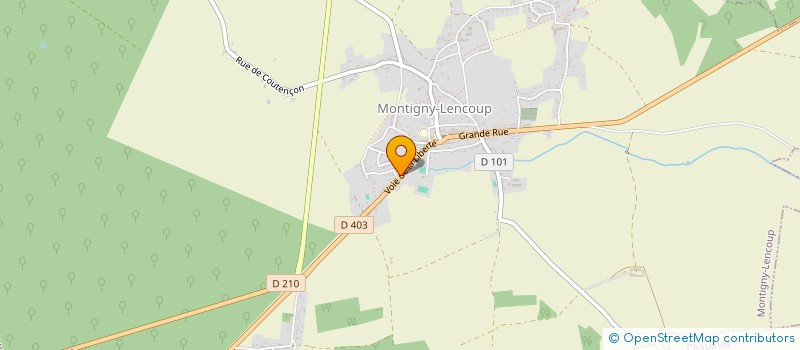 localisation de l'entreprise GROUPEMENT FORESTIER DE LA BOISSIERE à GURCY-LE-CHATEL