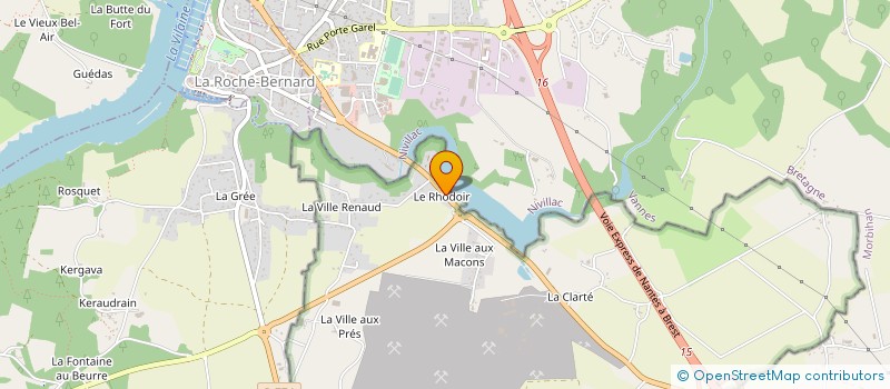 localisation de l'entreprise GROUPEMENT FORESTIER DE LA BRETESCHE à HERBIGNAC