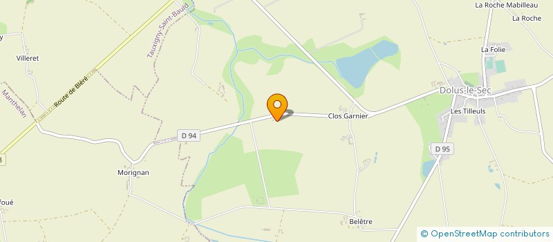 localisation de l'entreprise GROUPEMENT FORESTIER DE LA CHATAIGNIERE  DOLUS-LE-SEC