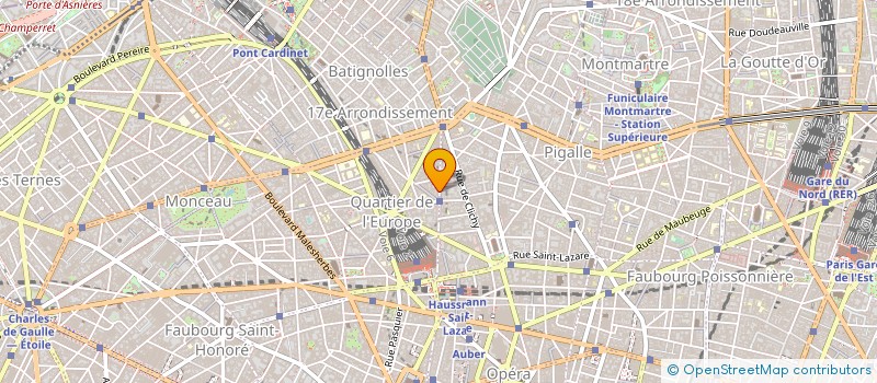 localisation de l'entreprise GROUPEMENT FORESTIER DE LA CHOUETTE à PARIS