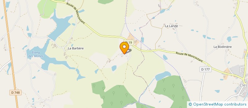 localisation de l'entreprise GROUPEMENT FORESTIER DE LA CORDINIERE  LA CHAPELLE-SAINT-LAURENT