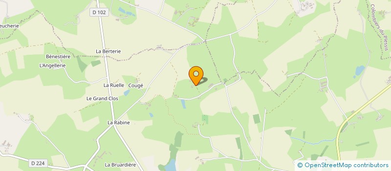 localisation de l'entreprise GROUPEMENT FORESTIER DE LA COUR à VAUTORTE