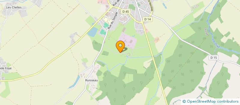 localisation de l'entreprise GROUPEMENT FORESTIER DE LA DROUILLE  LEZAY