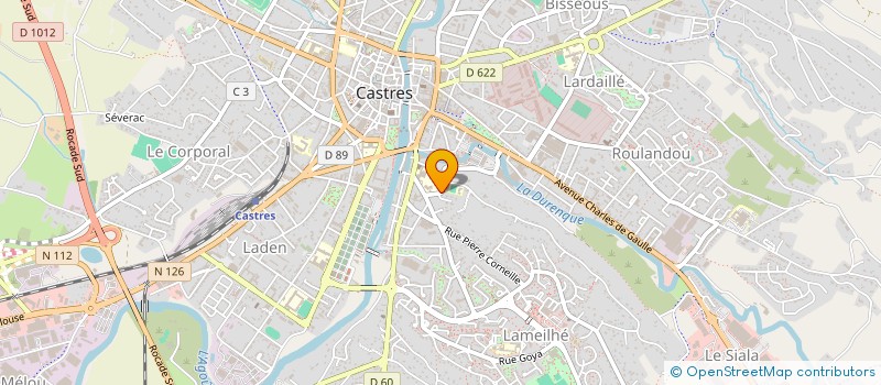 localisation de l'entreprise GROUPEMENT FORESTIER DE LA FABRIE à SAINT-DENIS