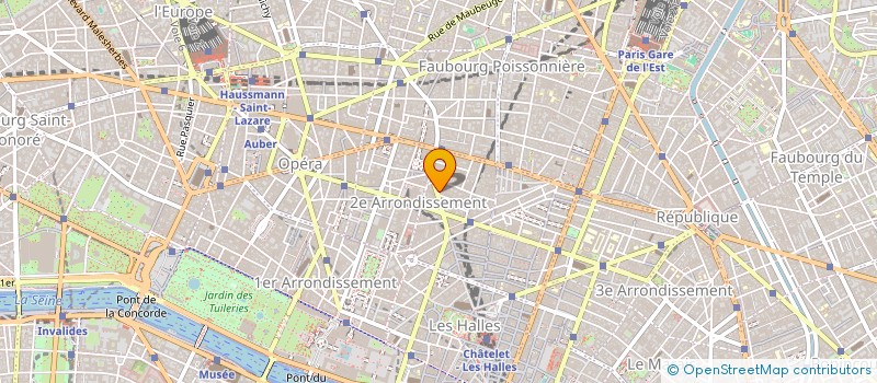localisation de l'entreprise GROUPEMENT FORESTIER DE LA FAYE à PARIS