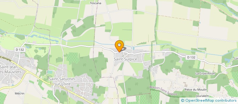 localisation de l'entreprise GROUPEMENT FORESTIER DE LA GACHETIERE  BLAISON-SAINT-SULPICE