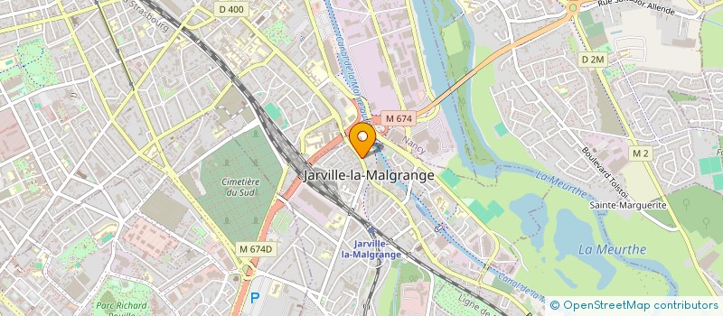 localisation de l'entreprise GROUPEMENT FORESTIER DE LA GAGERE  JARVILLE-LA-MALGRANGE