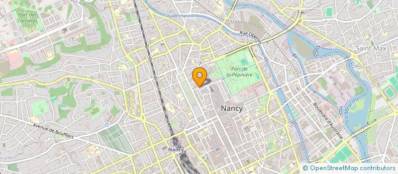 localisation de l'entreprise GROUPEMENT FORESTIER DE LA GRANDE HAIE  NANCY