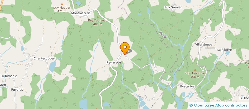 localisation de l'entreprise GROUPEMENT FORESTIER DE LA GROSSE PIERRE à MONTROL-SENARD