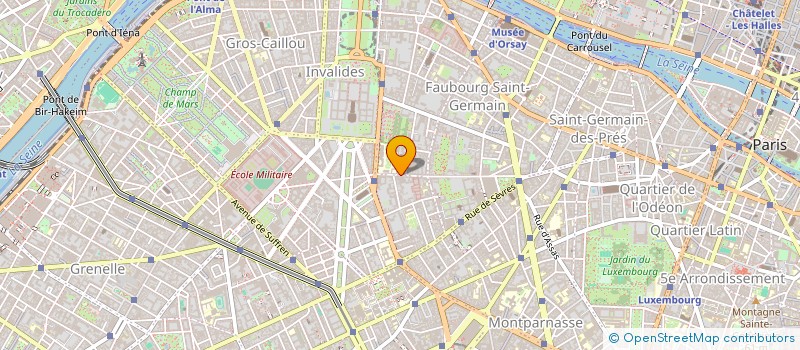 localisation de l'entreprise GROUPEMENT FORESTIER DE LA GUILLARDIERE à PARIS